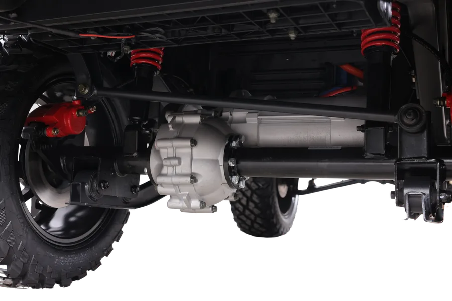 Detalle luces LED carro de golf eléctrico Denago Nomad XL